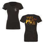 Black Powder Guild Ladies Tri Blend Teeshirt - HIGH EX BACK DESIGN